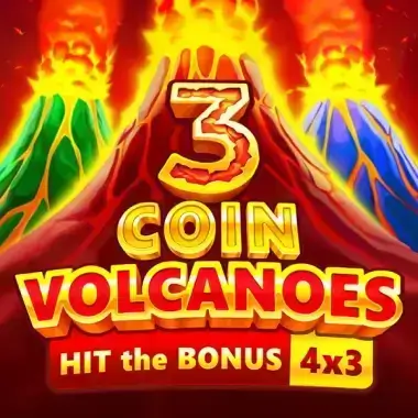 Play 3 Coin Volcanoes Casiku casino